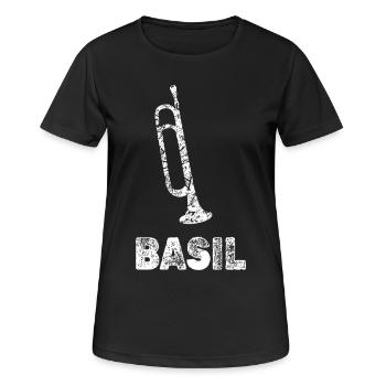 Trumpets Basil - Women's Breathable T-Shirt - black - Front - AI Model Female 172 light (172cm)