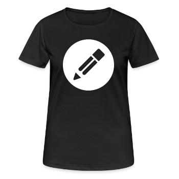 Pencil - Women's Breathable T-Shirt - black - Front - AI Model Female 172 light (172cm)