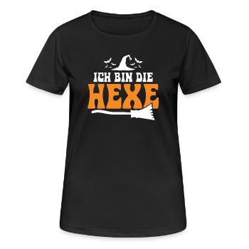 I'm the witch - Women's Breathable T-Shirt - black - Front - AI Model Female 172 light (172cm)