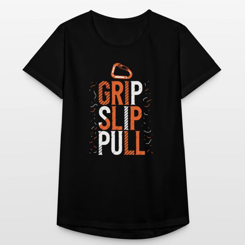 Grip Slip Pullover Klettern Frauen T-Shirt atmungsaktiv