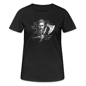 Fate is in your Hands - Women's Breathable T-Shirt - black - Front - AI Model Female 172 light (172cm)