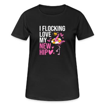 Hips Hips Hip Joint - Women's Breathable T-Shirt - black - Front - AI Model Female 172 light (172cm)