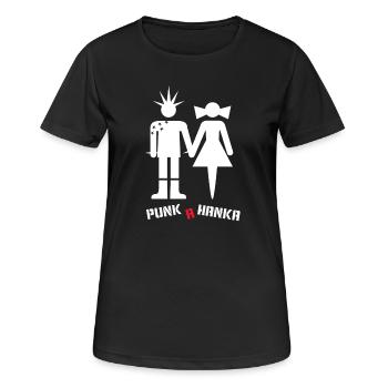 PUNK A HANKA - Women's Breathable T-Shirt - black - Front - AI Model Female 172 light (172cm)