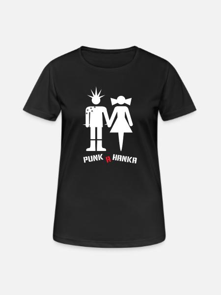 PUNK A HANKA - Women's Breathable T-Shirt - black