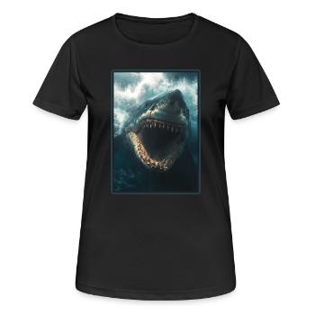 Sharks Shark - Women's Breathable T-Shirt - black - Front - AI Model Female 172 light (172cm)