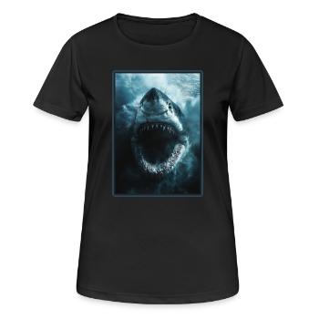 Sharks Shark - Women's Breathable T-Shirt - black - Front - AI Model Female 172 light (172cm)