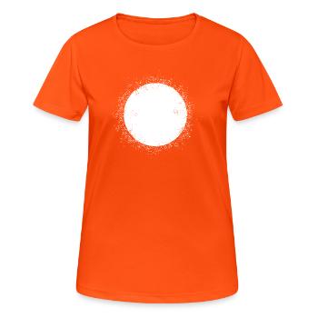 Gothic Sun Design - Women's Breathable T-Shirt - neon orange - Front - AI Model Female 172 dark (172cm)