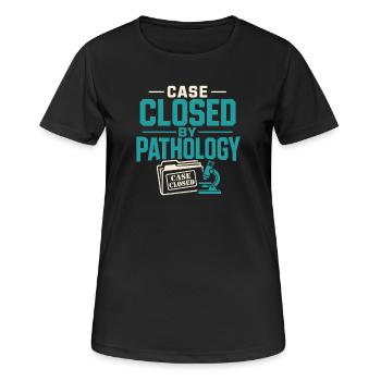 Semaine du laboratoire de pathologie, Diagnostic, - T-shirt respirant Femme - noir - Devant - AI Model Female 172 light (172cm)