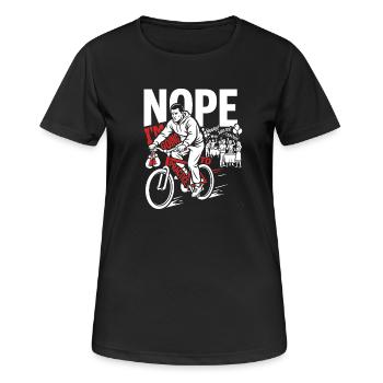 Important Martial Arts - Frauen T-Shirt atmungsaktiv - Schwarz - Vorne - AI Model Female 172 light (172cm)
