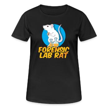 Rat, house rat, rat owner, rat lover - Women's Breathable T-Shirt - black - Front - AI Model Female 172 light (172cm)
