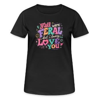 Lehrerin Spruch Humor Schule Geschenkidee - Frauen T-Shirt atmungsaktiv - Schwarz - Vorne - AI Model Female 172 light (172cm)