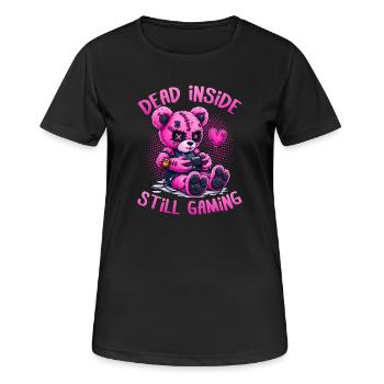 Pastel Goth Soft Goth Gaming Gamer - T-shirt respirant Femme - noir - Devant - AI Model Female 172 light (172cm)
