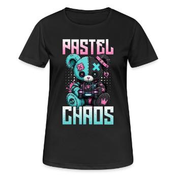 Pastel Goth Soft Goth Gaming Gamer - T-shirt respirant Femme - noir - Devant - AI Model Female 172 light (172cm)