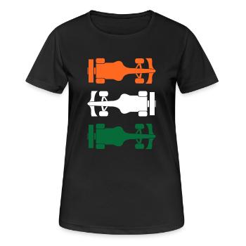 Formula India Formel Racing Indien - Women's Breathable T-Shirt - black - Front - AI Model Female 172 light (172cm)