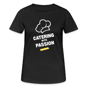 Wear Your Brand - Women's Breathable T-Shirt - black - Front - AI Model Female 172 light (172cm)