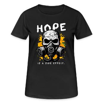 Hope Side Effect - Women's Breathable T-Shirt - black - Front - AI Model Female 172 light (172cm)