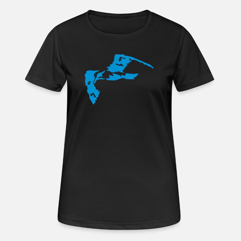 seagull - Women's Breathable T-Shirt - black