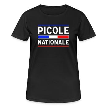 National Drinking Alley New Design - Women's Breathable T-Shirt - black - Front - AI Model Female 172 light (172cm)