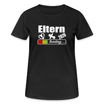Parents 2026 - T-shirt respirant Femme - noir - Devant - AI Model Female 172 light (172cm)