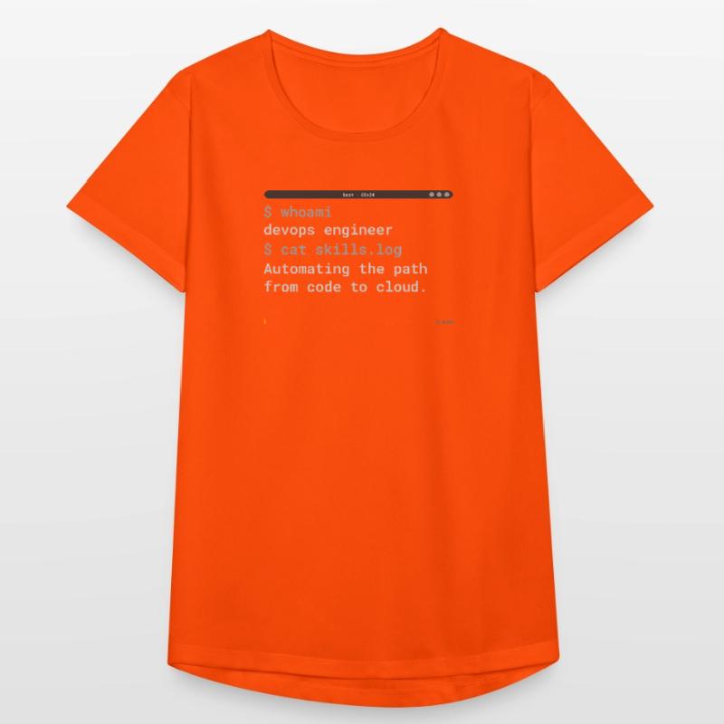 DevOps Engineer Terminal - IT Design Women's Breathable T-Shirt