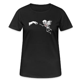 CUPIDON - T-shirt respirant Femme - noir - Devant - AI Model Female 172 light (172cm)