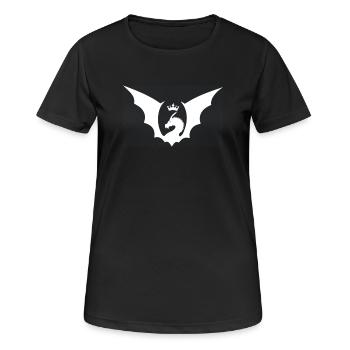 logo etheryon - T-shirt respirant Femme - noir - Devant - AI Model Female 172 light (172cm)