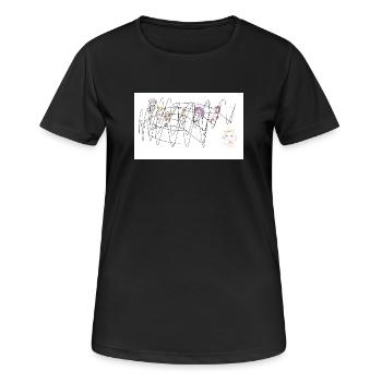Acrock - Women's Breathable T-Shirt - black - Front - AI Model Female 172 light (172cm)
