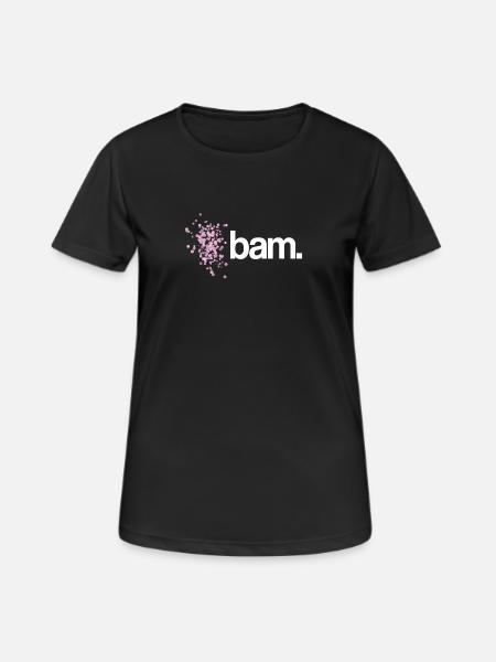 Bam. - Women's Breathable T-Shirt - black