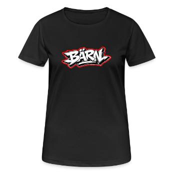 Bern Graffiti - Women's Breathable T-Shirt - black - Front - AI Model Female 172 light (172cm)