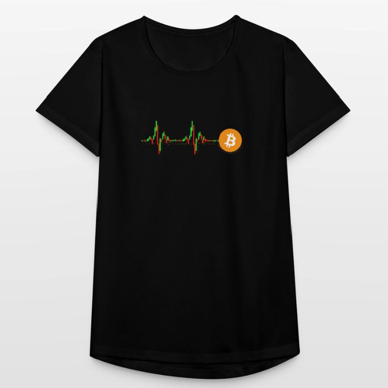 Bitcoin Chart Pattern Women's Breathable T-Shirt