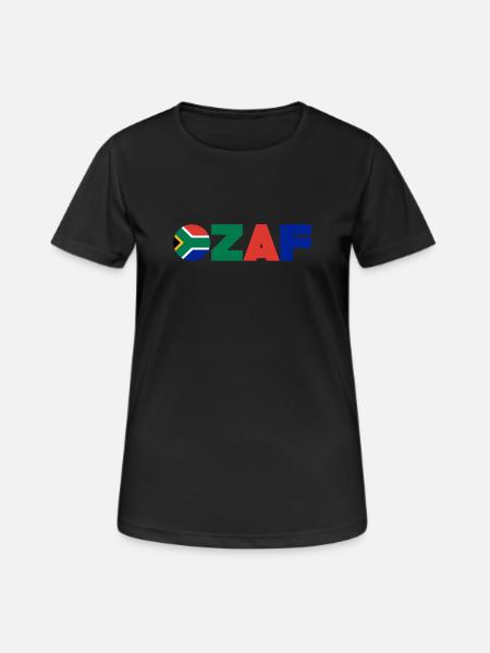 South Africa - Women's Breathable T-Shirt - black