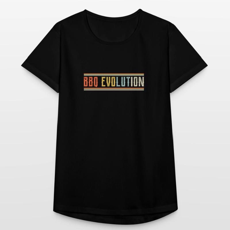 BBQ Evolution Design Frauen T-Shirt atmungsaktiv