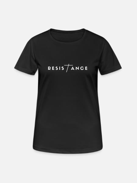 resistance - Women's Breathable T-Shirt - black