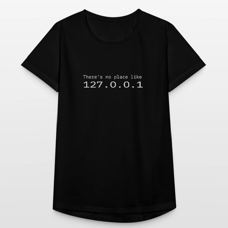 Programmer Nerd IT No place like Localhost Women's Breathable T-Shirt
