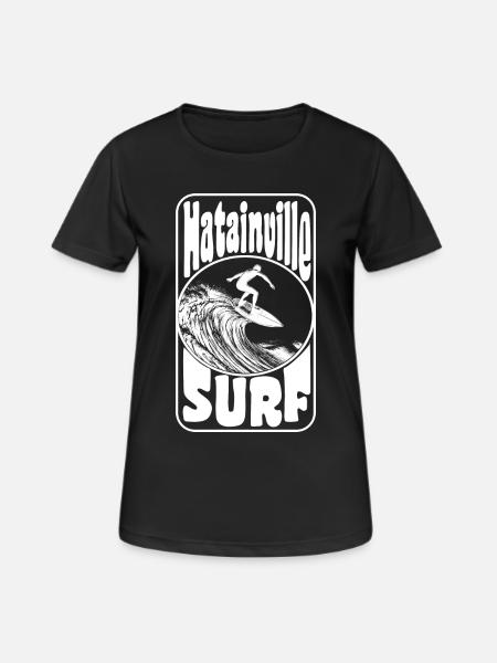 Hatainville - Women's Breathable T-Shirt - black