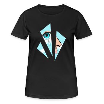 Memories - Women's Breathable T-Shirt - black - Front - AI Model Female 172 light (172cm)