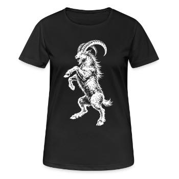 ChumziG - T-shirt respirant Femme - noir - Devant - AI Model Female 172 light (172cm)