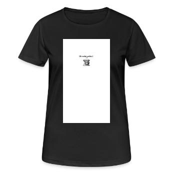 Das Leben ist, was du es backst Mixer-Design - Frauen T-Shirt atmungsaktiv - Schwarz - Vorne - AI Model Female 172 light (172cm)