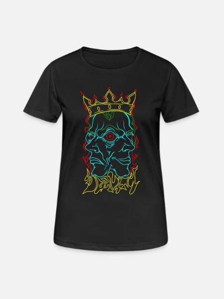 Dualisme VI - T-shirt respirant Femme - noir