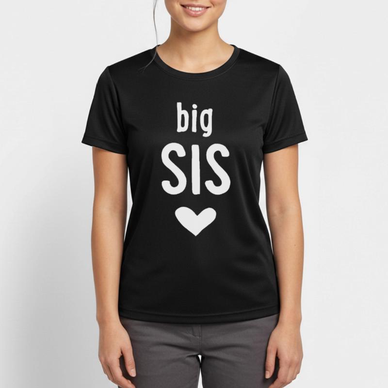 Big Sis Frauen T-Shirt atmungsaktiv
