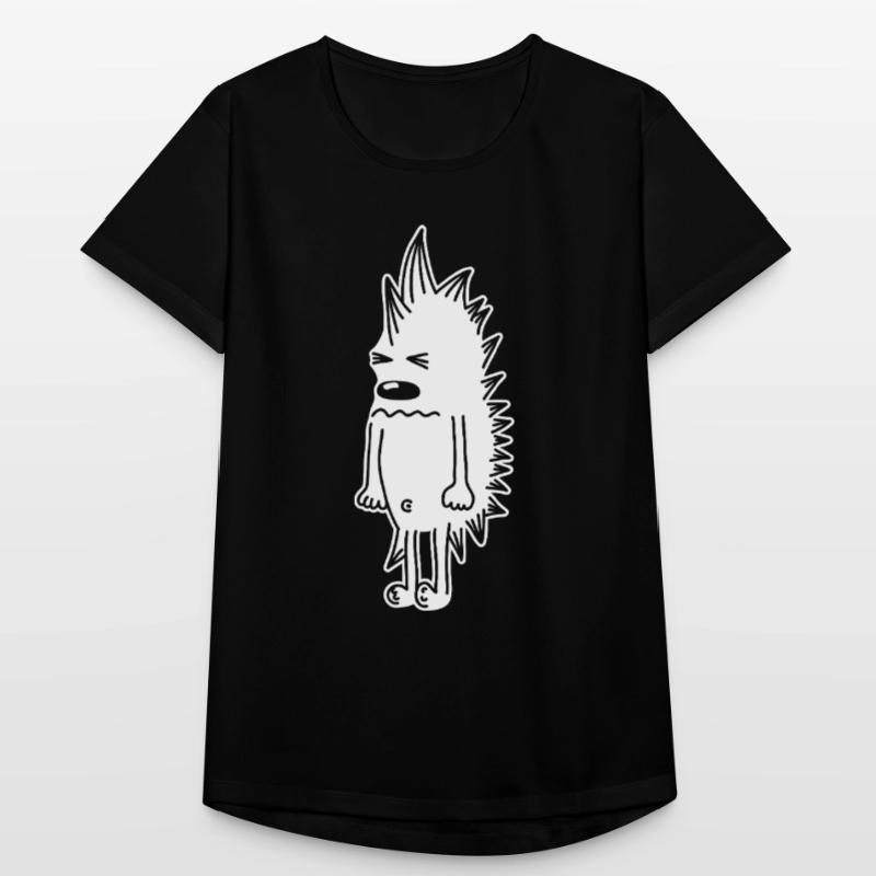 Grumpy Hedgehog – Kawaii Stinger Comic Women's Breathable T-Shirt