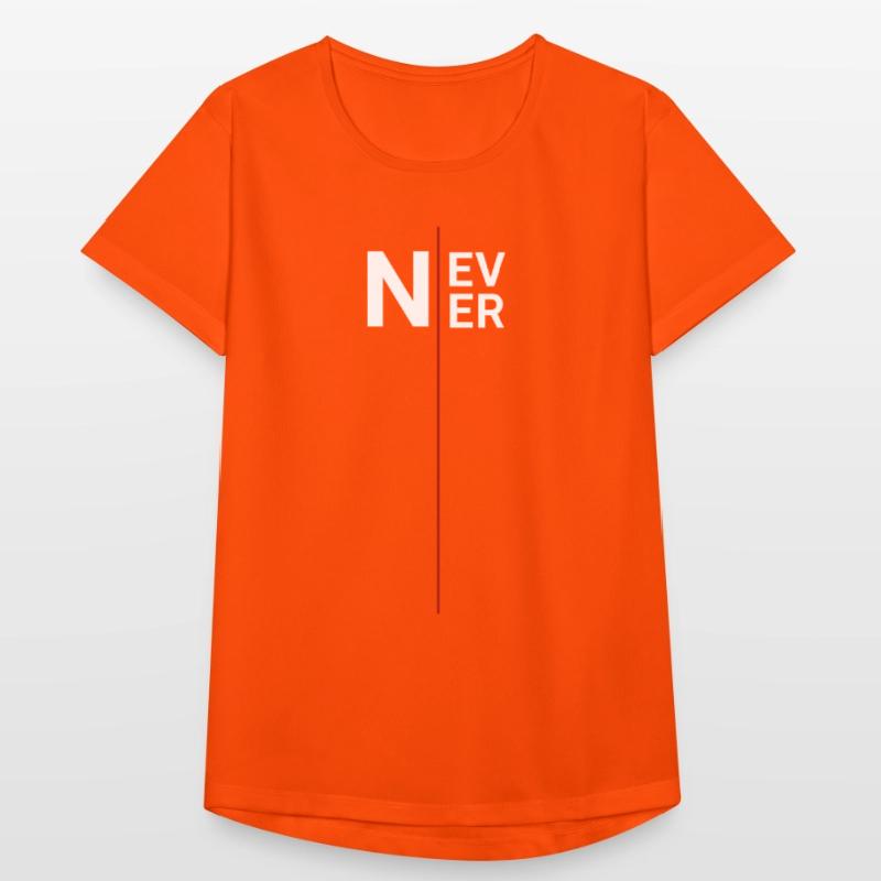 Null Bock, Never oder Ever? Kein Bock? Frauen T-Shirt atmungsaktiv