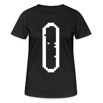 Stäbchenbakterie Pixel Icon - Frauen T-Shirt atmungsaktiv - Schwarz - Vorne - AI Model Female 172 light (172cm)