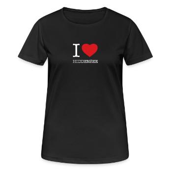 J’ADORE HIDDENSEE - T-shirt respirant Femme - noir - Devant - AI Model Female 172 light (172cm)