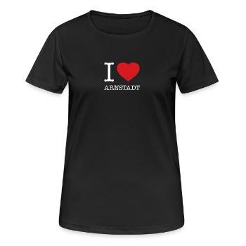 J’ADORE ARNSTADT - T-shirt respirant Femme - noir - Devant - AI Model Female 172 light (172cm)