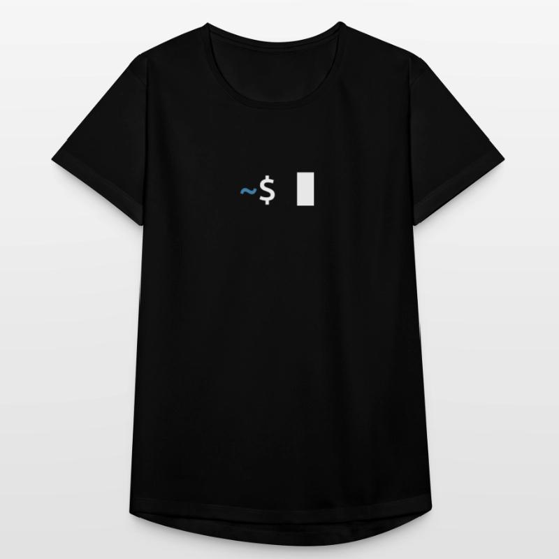 Commande Linux Shell T-shirt respirant Femme
