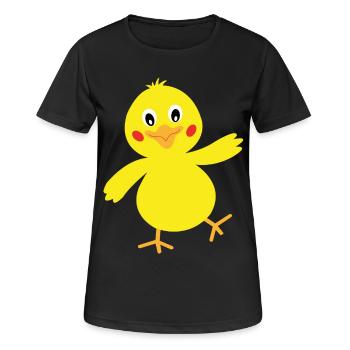 chick - Women's Breathable T-Shirt - black - Front - AI Model Female 172 light (172cm)