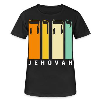 Yeshua Jude Jüdisch Judentum - Frauen T-Shirt atmungsaktiv - Schwarz - Vorne - AI Model Female 172 light (172cm)