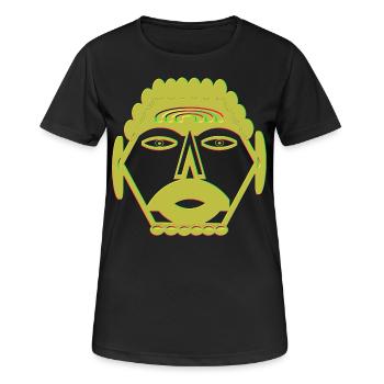 couper - T-shirt respirant Femme - noir - Devant - AI Model Female 172 light (172cm)