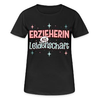 Maternelle Maternelle Profession Enseignant de maternelle - T-shirt respirant Femme - noir - Devant - AI Model Female 172 light (172cm)